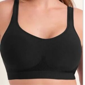 TrueKind NWT Daily Comfort Wire-free Shaper Bra Black 2XL